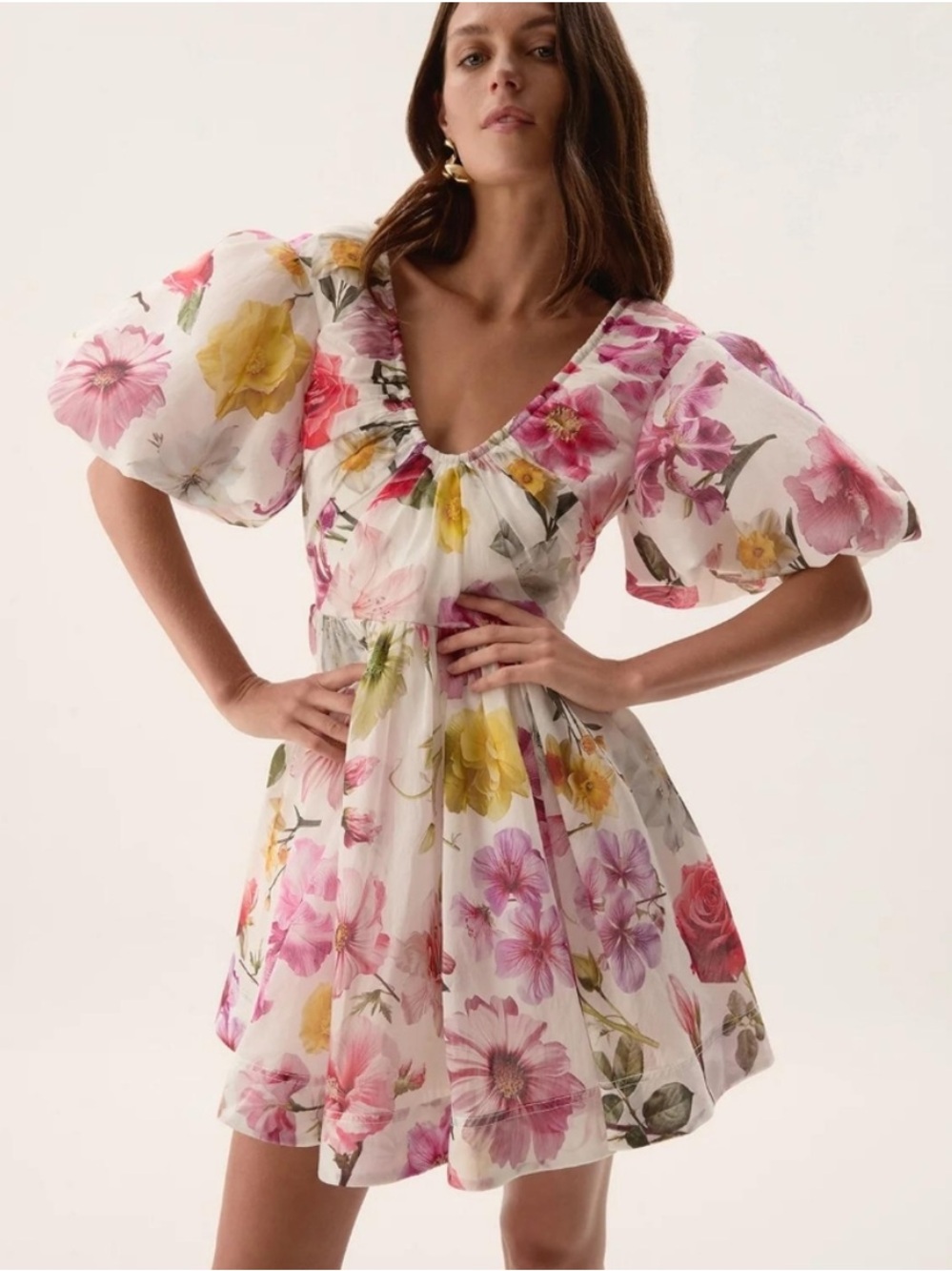 Aje Fleur Mini Dress